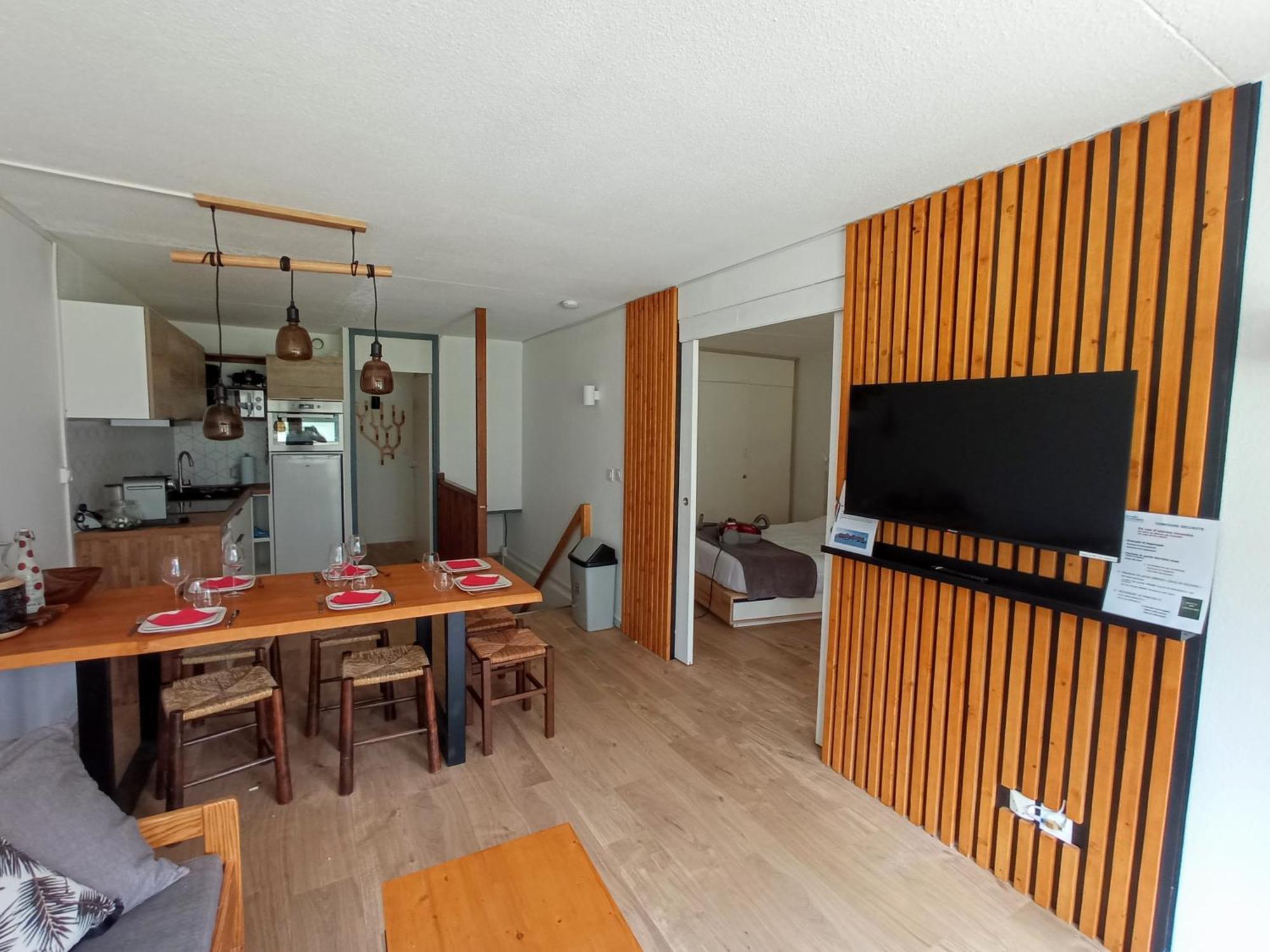 Апартаменты Superbe 3 Pieces Vue Panoramique Pied Des Pistes Ла-Монжи Экстерьер фото